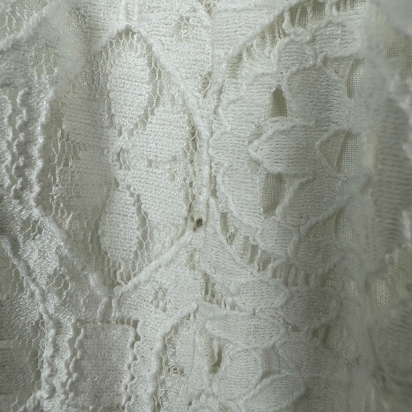 Lilly Pulitzer Brett Resort White Lace Strapless Dress, Size Large - Picture 15 of 15